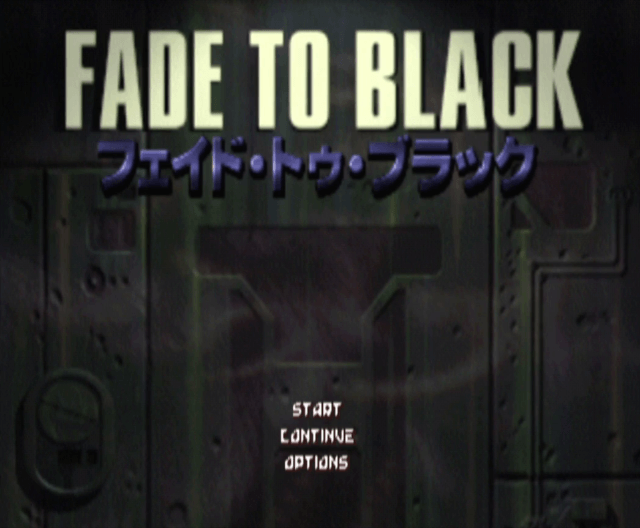 Fade To Black: Flashback back cover for Sega Dreamcast